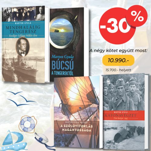 Regényválogatás: tengerészet, vitorlázás, történelem
