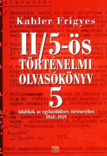 Kahler: II/5-ös történelmi olvasókönyv 5.