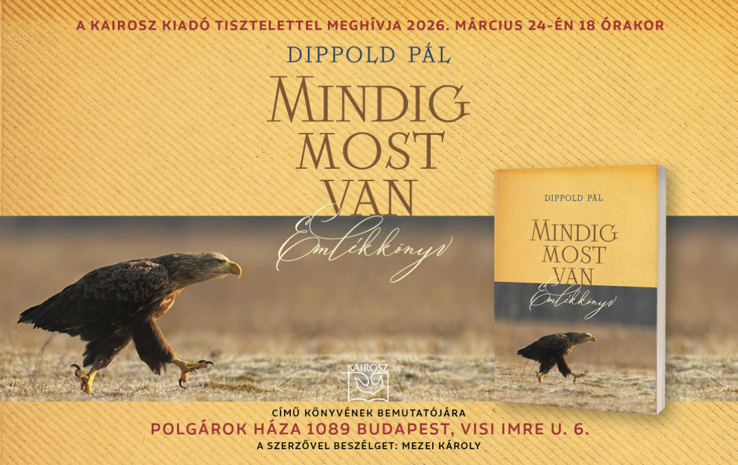 Mindig most van – Dippold Pál // könyvbemutató
